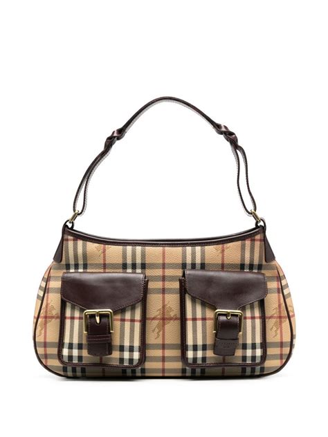 burberry cube checked bag|Burberry vintage check shoulder bag.